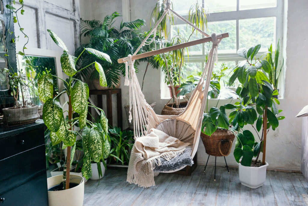 decorar con naturaleza